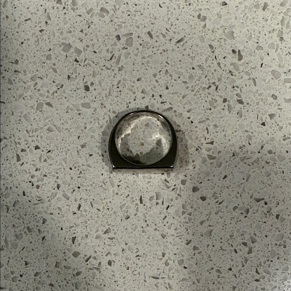 Silver Men's Ring - Picture 2 of 3